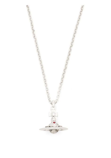 new petit orb pendant necklace woman platinum VIVIENNE WESTWOOD | 63020098-02P019-CNP019